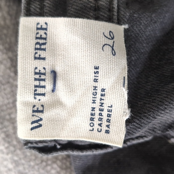 Free People Loren Barrel Jeans - Picture 7 of 9